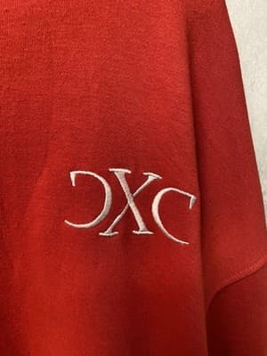 Currency Exchange Red/White Hoodie Size 5XL - Thumbnail 4