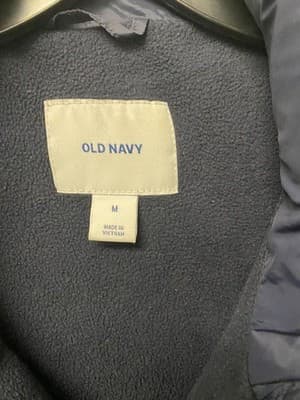 Old Navy Vest Womens Sleeveless Quilted Full Zip Puffer Vest Sz M - Thumbnail 3