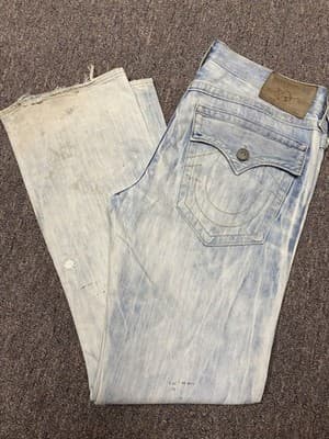 True Religion Men's Jeans Ricky Relaxed Straight 36x33 - Image 1
