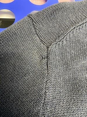 Men's LEVI'S Mock Neck Pullover Sweater Blue/Tan Size XL - Thumbnail 6