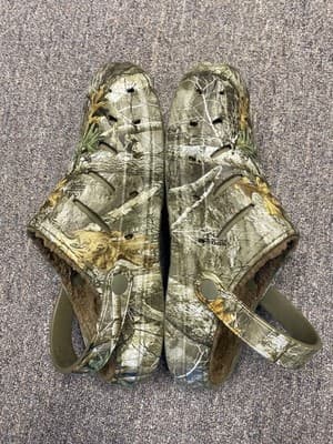 Rugged Shark RealTree Camoflauge Men Camo Lined Sherpa EVA Clogs Sandals 9 - Thumbnail 9
