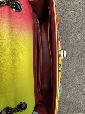 Lady Designer Shoulder Bag Graffiti Jumbo Handbag Flip Envelope Crossbody Clutch - Thumbnail 6