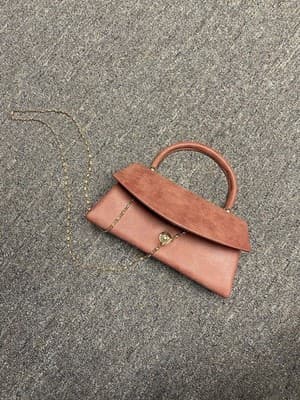 Pink Mini Handbag Crossbody Cocktail Purse - Thumbnail 4