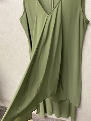 Nene Leaks Olive Dress Size 14 - Thumbnail 4