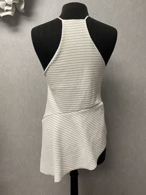 Zara Cream Blouse Size Medium - Thumbnail 5