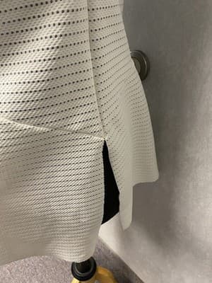 Zara Cream Blouse Size Medium - Thumbnail 4