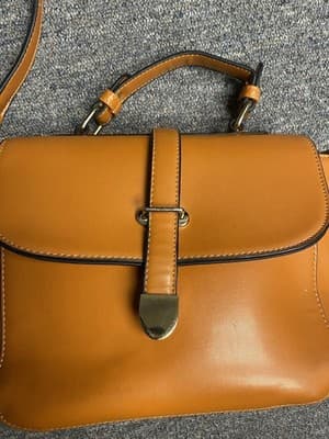 Just Millie Orange /Gold Handbag - Thumbnail 3