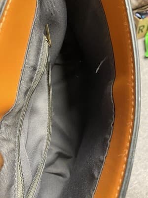 Just Millie Orange /Gold Handbag - Thumbnail 9