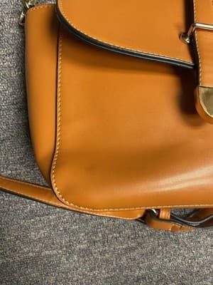 Just Millie Orange /Gold Handbag - Thumbnail 2