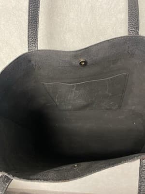 Revamped Black/Brown Waterfall Hand Painted Tote Bag - Thumbnail 5