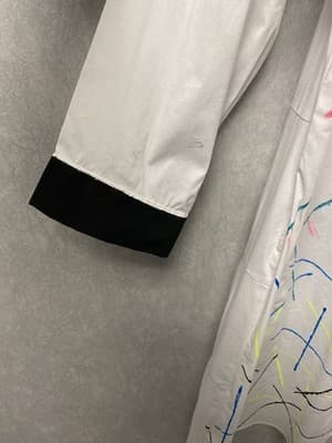 Revamped White Multi Button Down Dress With Pockets Size Large - Thumbnail 4