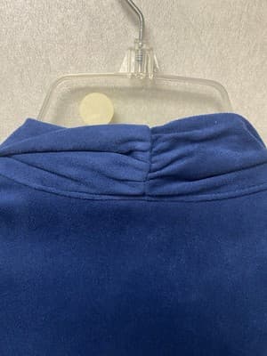 Alfred Dunner Blue Cardigan Microsuede Size 14 - Thumbnail 6