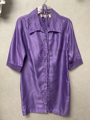 Selene Lilac Dress With Belt Size Small - Image 1