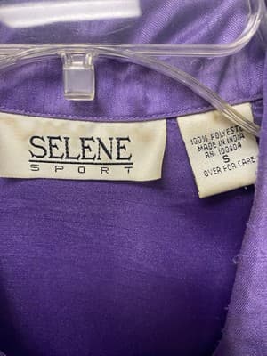 Selene Lilac Dress With Belt Size Small - Thumbnail 5