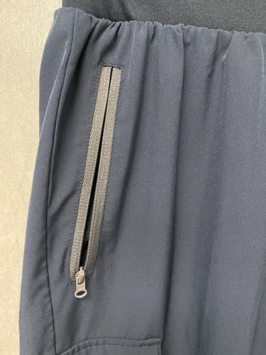 Ljbjn Navy/Grey Cargo Joggers Size Large No Drawstring - Thumbnail 4