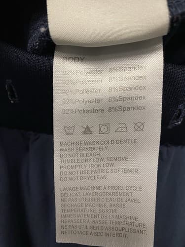 Ljbjn Navy/Grey Cargo Joggers Size Large No Drawstring - Thumbnail 8