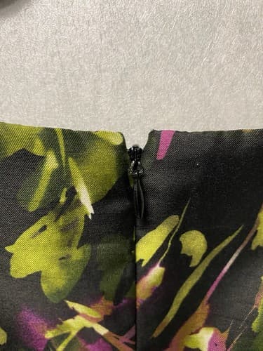 Le Suit Women's Black, Purple, & Green Sleeveless Dress Size 6P - Thumbnail 4