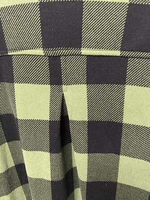 Denim & Co Green/Black Plaid Jacket/Top Size Large - Thumbnail 7