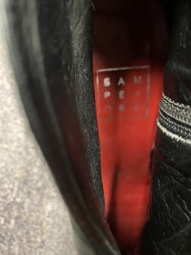 Sam Pendro Green Seude Boots Size 6.5 (37) - Thumbnail 7