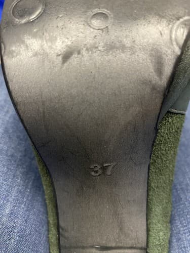 Sam Pendro Green Seude Boots Size 6.5 (37) - Thumbnail 11