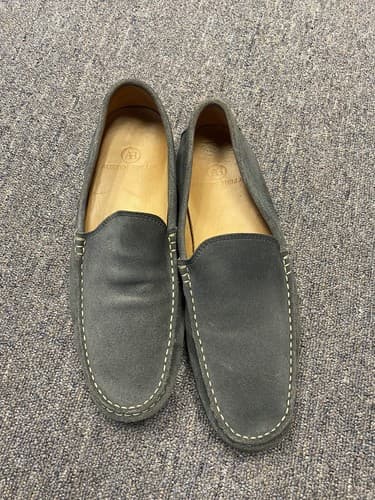 Austin Heller Whalers Grey Suede Men’s shoes Size 9.5 - Image 1