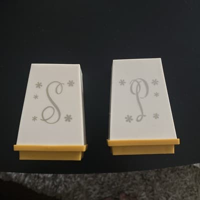 Mid Century Modern Atomic Starburst Salt & Pepper Shaker Set - Image 1