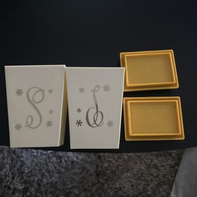 Mid Century Modern Atomic Starburst Salt & Pepper Shaker Set - Thumbnail 5