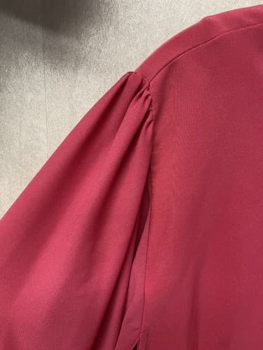 RIVER ISLAND Bright Dress high neck Split Sleeve midi dress. sz 22 - Thumbnail 12