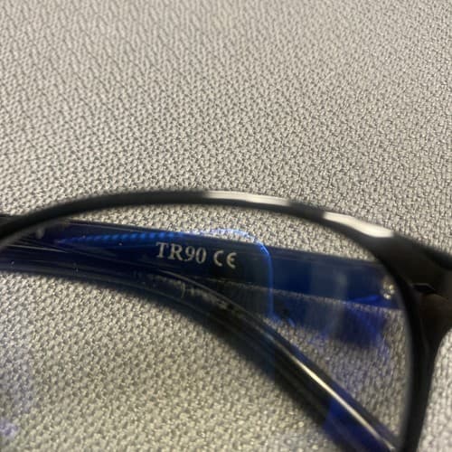 Feiyold TR90 Eyeglasses Optical Frame Glasses Full Rim Black - Thumbnail 3