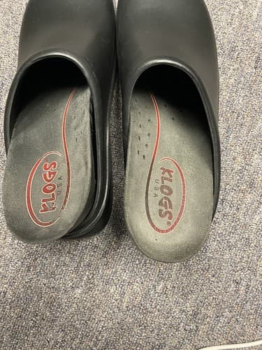 Klogs Black Work Shoes Size 9 Slip-ons with Removable Insert (Lynn03) - Thumbnail 5