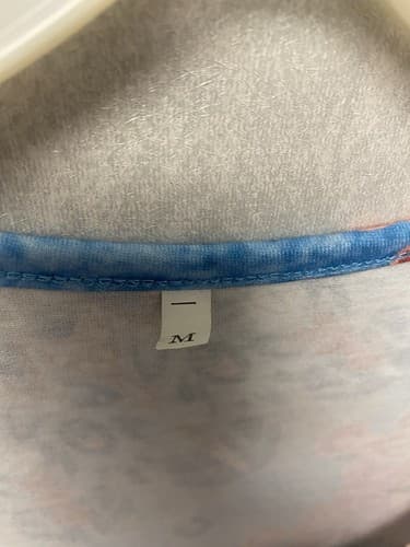 Blue Multi Mandala Print Floral Dress Sleeveless Sz Med - Thumbnail 3