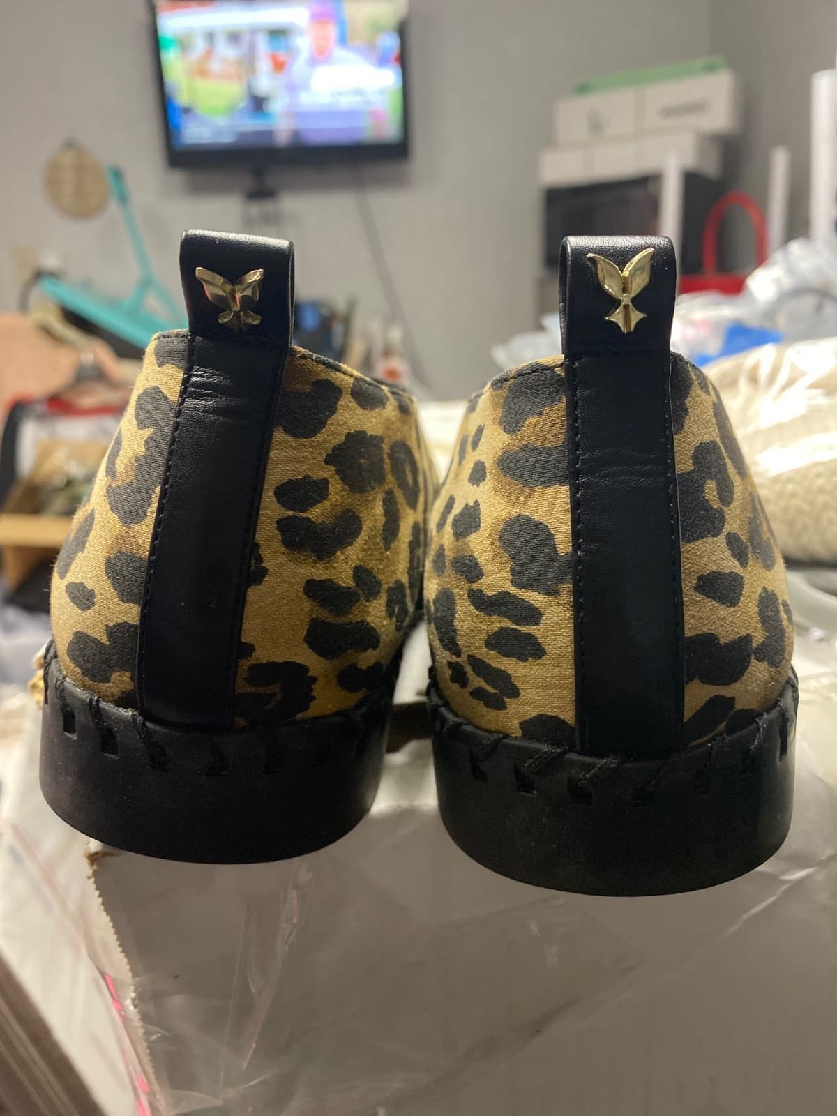 J. Renee Darvina Animal Print Shoe Size 9.5 - Thumbnail 4