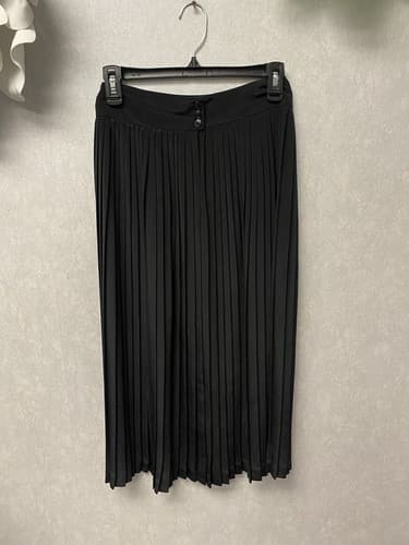 Liz Claiborne Black Pleated Skirt Size 4p - Thumbnail 5