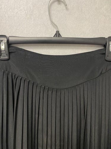 Liz Claiborne Black Pleated Skirt Size 4p - Thumbnail 4