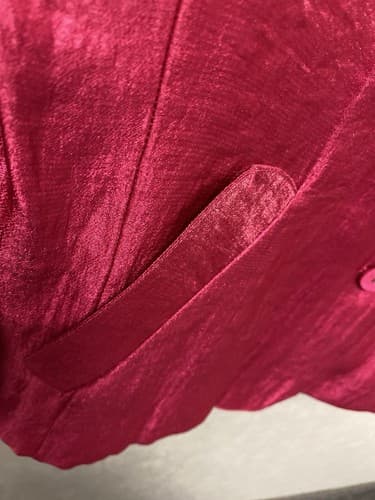 Heart Of Palm Pink Pocketed Blazer Size 16 - Thumbnail 4