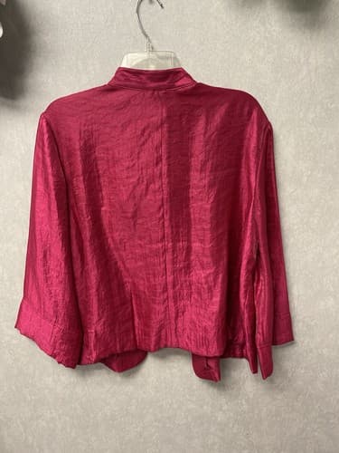 Heart Of Palm Pink Pocketed Blazer Size 16 - Thumbnail 7