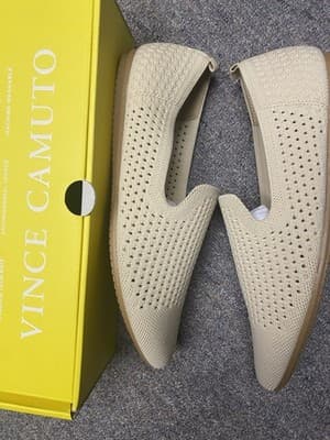 Vince Camuto Femils Bone washable knit flat shoe Size 9.5 - Thumbnail 3