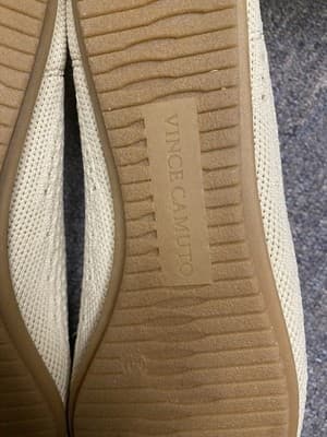 Vince Camuto Femils Bone washable knit flat shoe Size 9.5 - Thumbnail 5