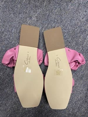 Circus NY by Sam Edelman Iggy Pink Ruched Slide Sandals Size 9.5 - Thumbnail 5