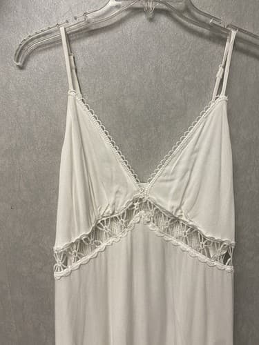 SHEIN Vcay White Maxi Dress Size XL NWT - Thumbnail 3