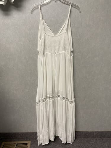 SHEIN Vcay White Maxi Dress Size XL NWT - Thumbnail 7