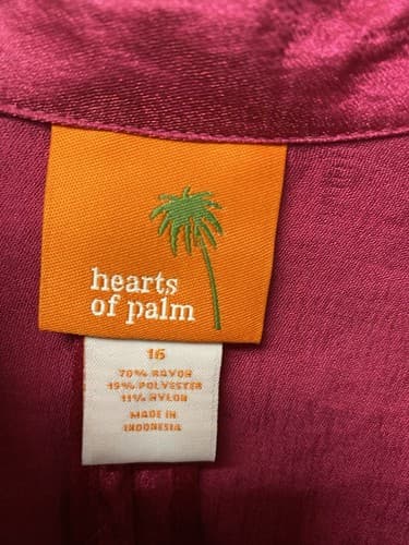 Heart Of Palm Pink Pocketed Blazer Size 16 - Thumbnail 6
