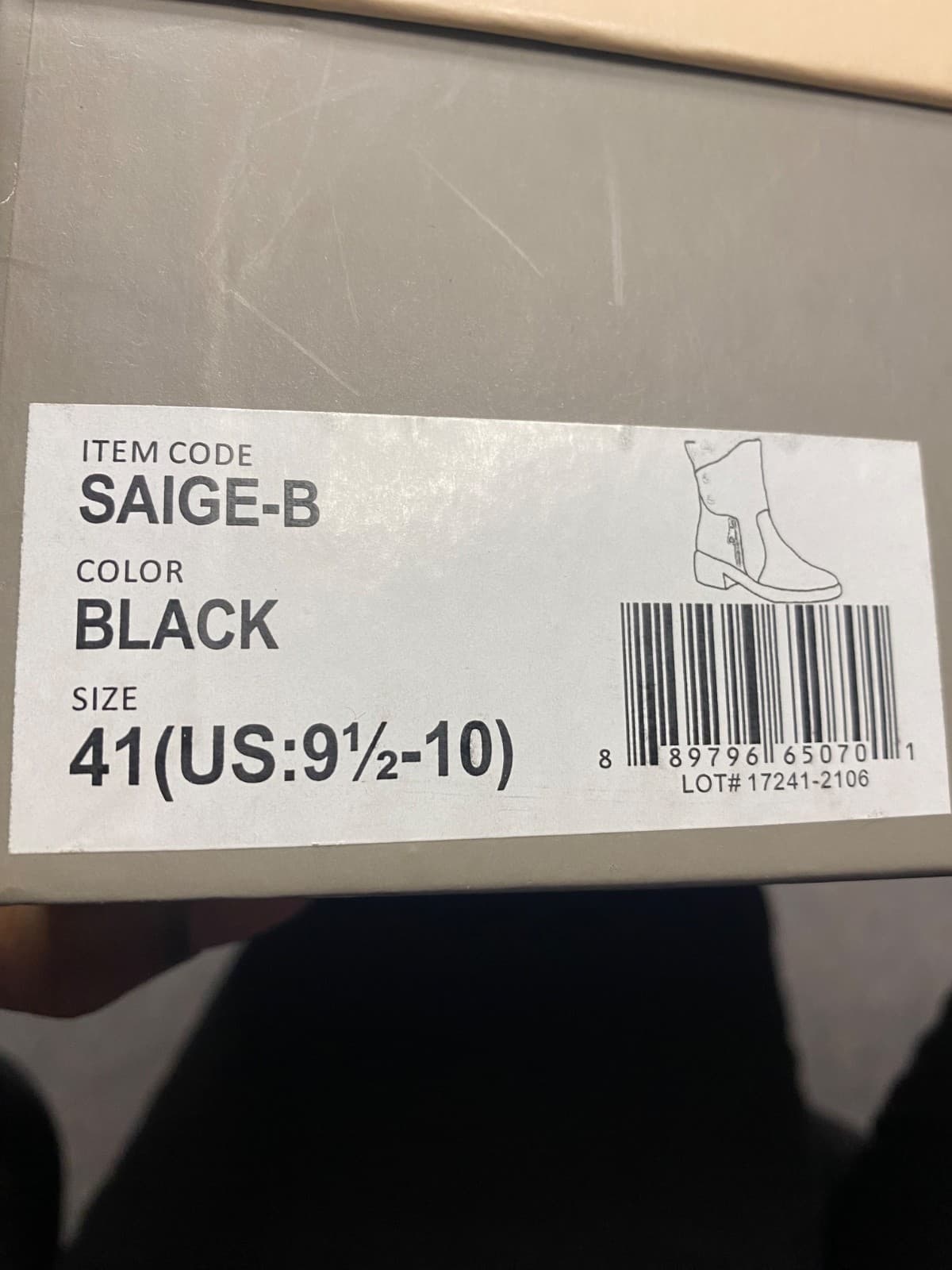 Women Patrizia Saige Black Faux Fur Winter Boots New Size 9.5/10 - Thumbnail 8