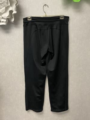 Nike Fit Dry Pants Womens M Active Fitness Gym Workout Lounge Boot Med - Thumbnail 5