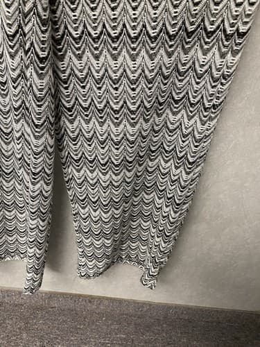 Paradise Black And White High Waist Beach Pants Size Small - Thumbnail 3