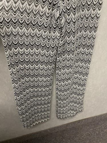 Paradise Black And White High Waist Beach Pants Size Small - Thumbnail 7