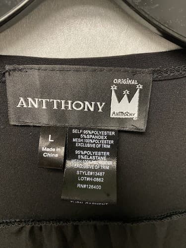 Anthony Original Vintage Black Long Sleeve Size Large Cardigan - Thumbnail 3