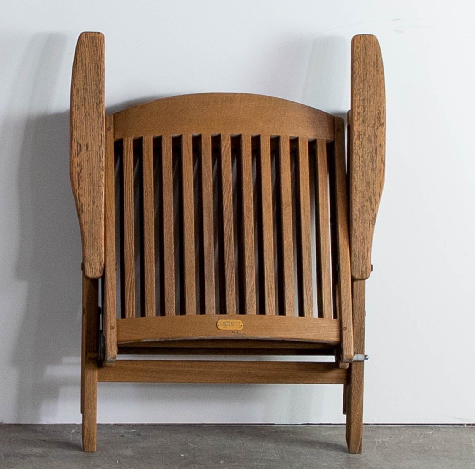 Gardenside Teak Patio Table and 4 Folding Chairs - Thumbnail 7