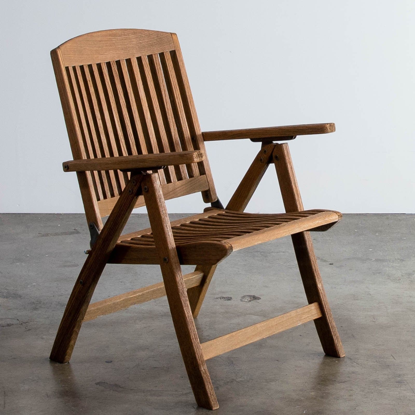 Gardenside Teak Patio Table and 4 Folding Chairs - Thumbnail 4