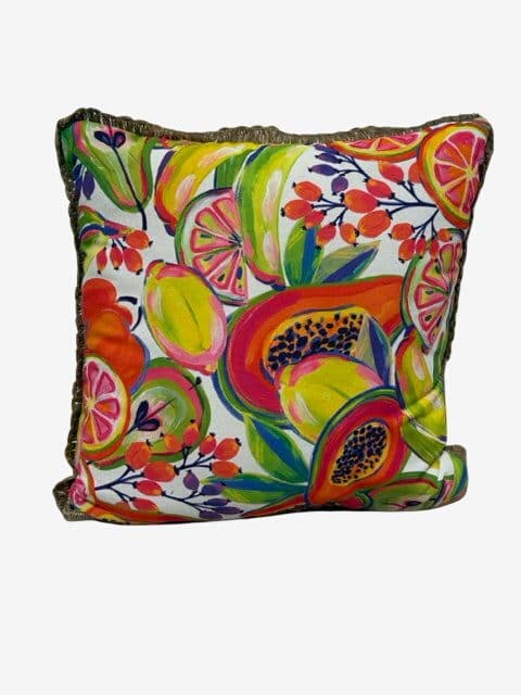 Bright Fruit Pillow - Image 1